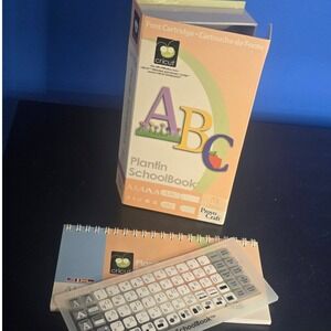 Cricut Plantin SchoolBook Font Cartridge Set OS Multicolor 29-0390